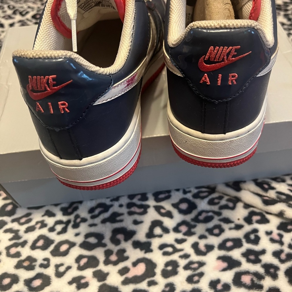 Nike Kids' Navy and Red Sneakers